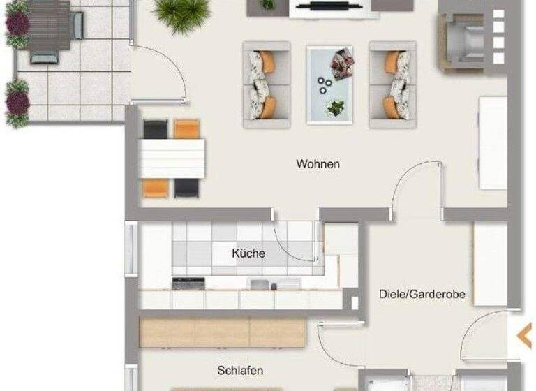 Wohnung zum Kauf provisionsfrei 252.000 € 2 Zimmer 56 m² EG Frankfurterstr. 106 Offenbach am Main Offenbach 63067