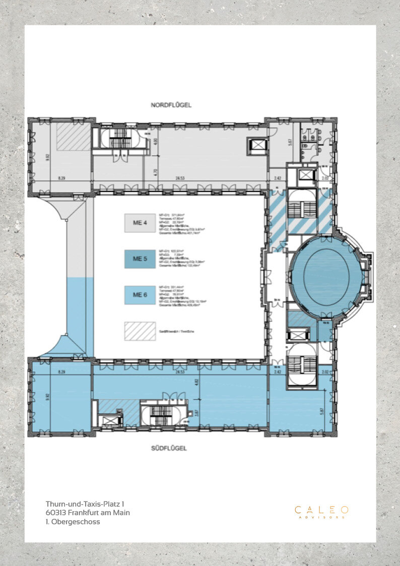 Bürofläche zur Miete provisionsfrei 29 € 1.422 m²<br/>Bürofläche ab 362 m²<br/>Teilbarkeit Innenstadt Frankfurt am Main 60313