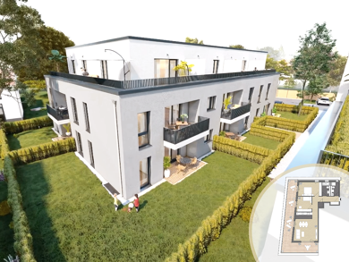 Penthouse zum Kauf provisionsfrei 615.000 € 3 Zimmer 105,1 m² 2. Geschoss frei ab sofort Im Nex 5 Hattersheim Hattersheim 65795