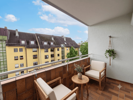 Wohnung zum Kauf 198.000 € 2 Zimmer 60,7 m² 5. Geschoss Gleißhammer Nürnberg 90461
