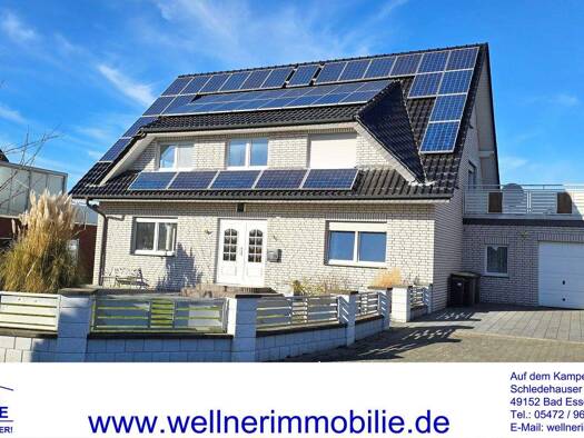 Einfamilienhaus zum Kauf 379.000 € 8 Zimmer 216 m² 727 m² Grundstück frei ab sofort Auf dem Esche 46 Wimmer Bad Essen 49152