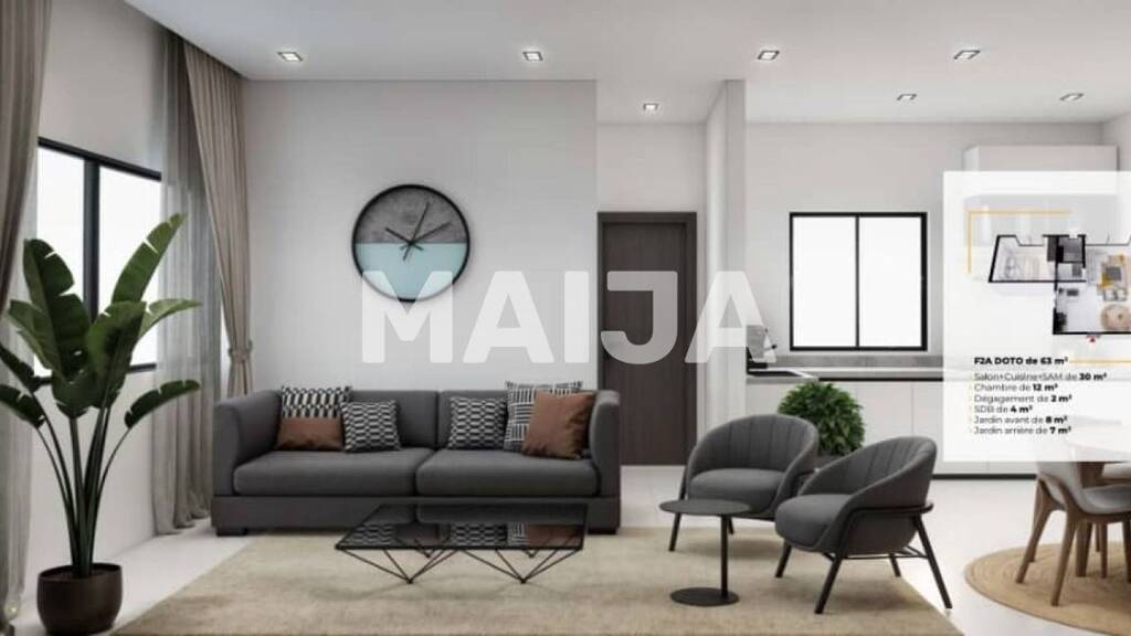 Studio zum Kauf 103.836 € 2 Zimmer 63 m² EG Almadies Almadies 12000