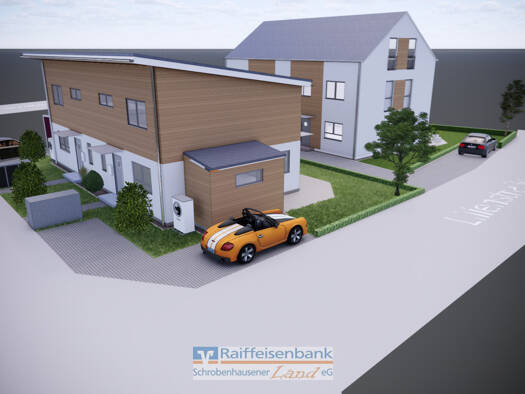 Doppelhaushälfte zum Kauf 591.800 € 4 Zimmer 102,6 m² 217,4 m² Grundstück Mühlried Schrobenhausen 86529