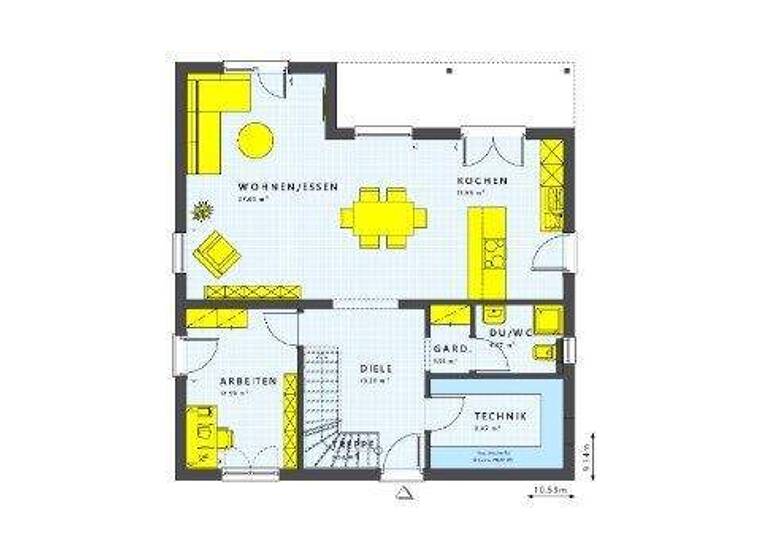 Einfamilienhaus zum Kauf 532.549 € 5,5 Zimmer 165 m² 574 m² Grundstück Rulfingen Mengen-Rulfingen 88512