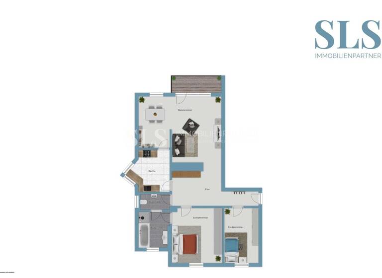Wohnung zum Kauf 205.000 € 3 Zimmer 79,2 m² Raesfeld 46348