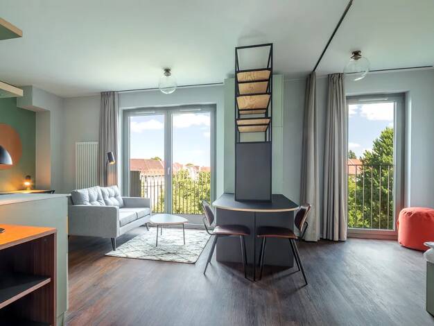 Studio zur Miete 1.175 € 1 Zimmer 40 m² frei ab sofort Braunschweiger Straße 21 Neukölln Berlin 12055