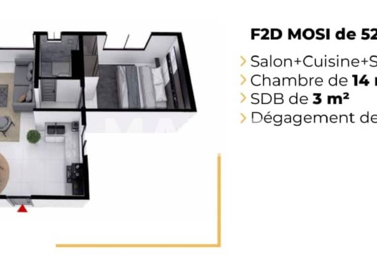 Studio zum Kauf 114.525 € 2 Zimmer 78 m² EG Almadies Almadies 12000