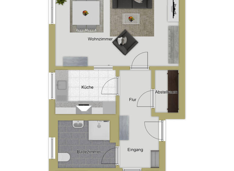 Wohnung zum Kauf 239.000 € 2 Zimmer 61 m²<br/>Wohnfläche Bad Waldsee Bad Waldsee 88339