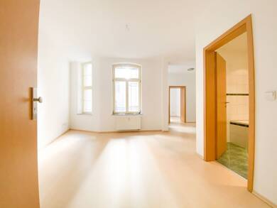 Wohnung zur Miete 405 € 2 Zimmer 37 m² 1. Geschoss Bernburger Straße 17 Nördliche Innenstadt Halle (Saale) 06108