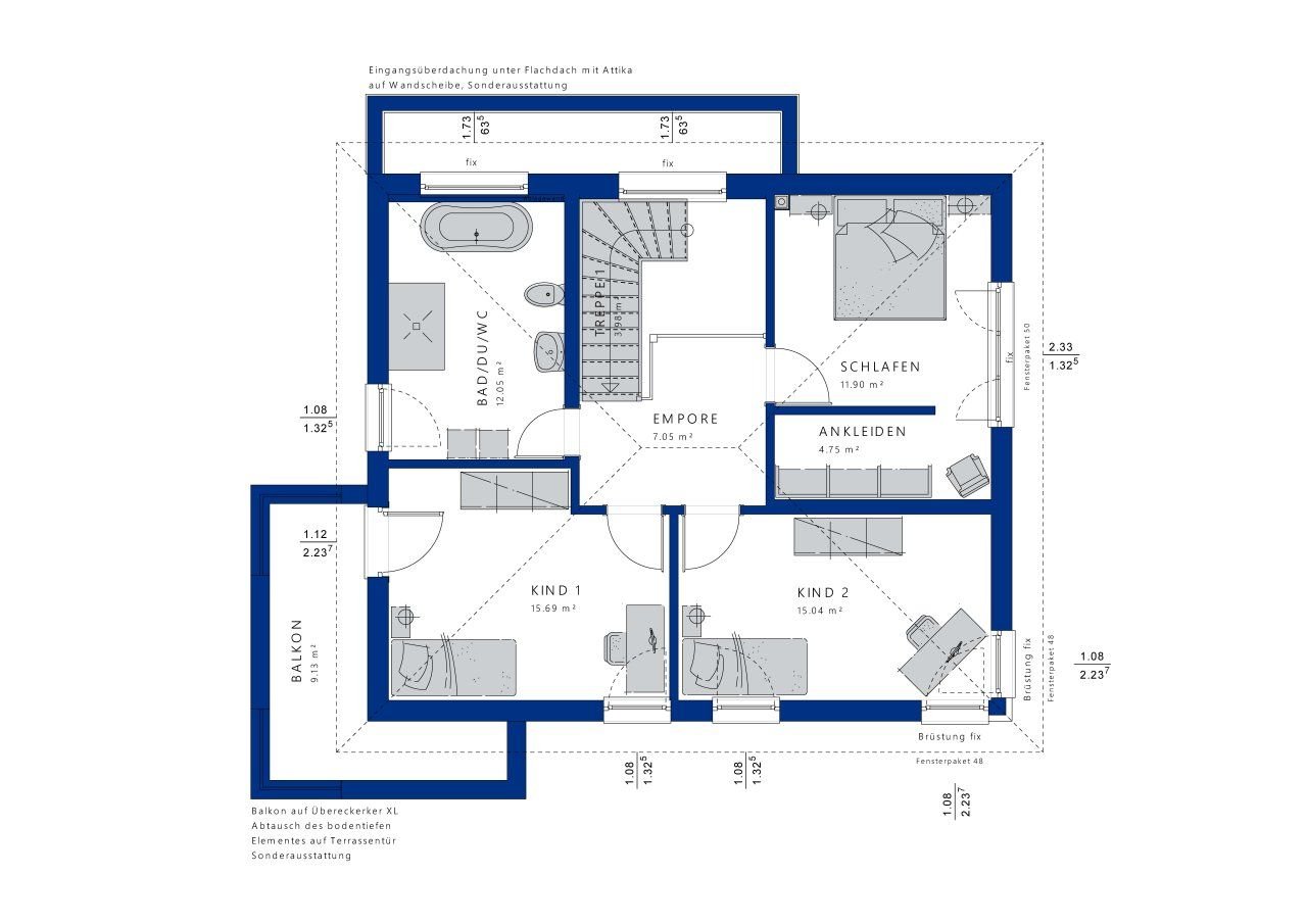 Einfamilienhaus zum Kauf 758.200 € 5 Zimmer 156 m²<br/>Wohnfläche 890 m²<br/>Grundstück Stukenbrock Schloß Holte-Stukenbrock 33758