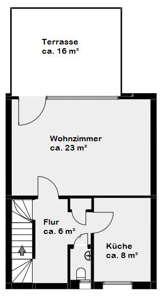 Reihenmittelhaus zum Kauf 290.000 € 4 Zimmer 84,4 m²<br/>Wohnfläche 186 m²<br/>Grundstück Niederursel Frankfurt am Main 60439