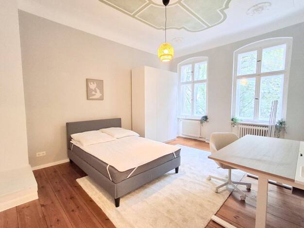 WG-Zimmer zur Miete auf Zeit 600 € 15,9 m² 3. Geschoss Mierendorffplatz 8 Charlottenburg Berlin 10589