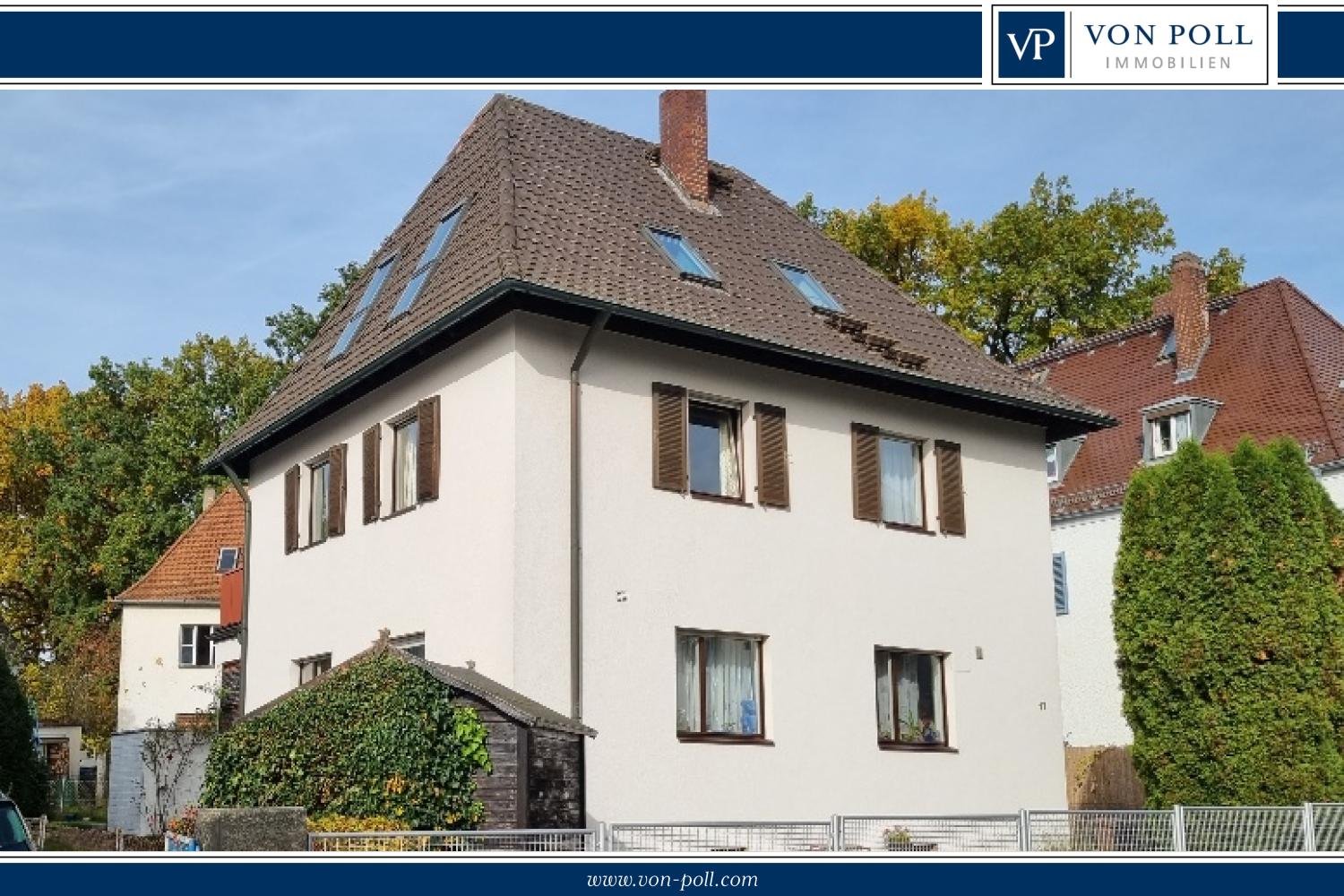 Einfamilienhaus zum Kauf 625.000 € 5,5 Zimmer 185 m²<br/>Wohnfläche 501 m²<br/>Grundstück Wendelhöfen / Gartenstadt Bayreuth 95445