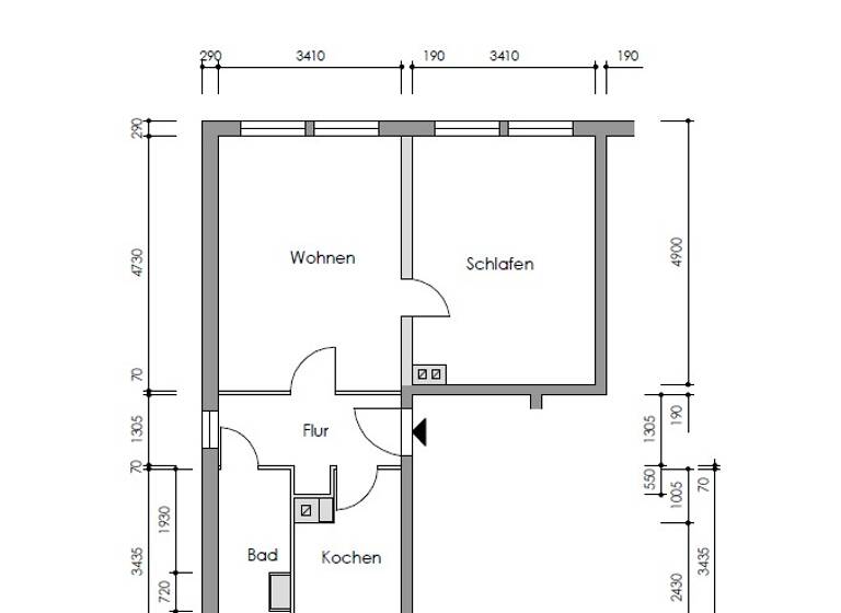 Wohnung zur Miete 255 € 2 Zimmer 46,6 m² 5. Geschoss frei ab 01.06.2026 Leonhard-Frank-Straße 18 Suhl 98529
