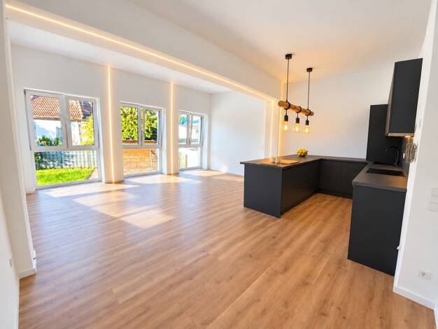 Wohnung zur Miete 1.170 € 2,5 Zimmer 77 m² EG Kaufbeuren-Neugablonz Kaufbeuren 87600