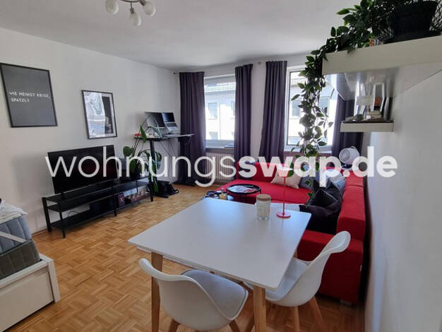 Studio zur Miete Tauschwohnung 875 € 1 Zimmer 36 m² 3. Geschoss Maxvorstadt München 80799