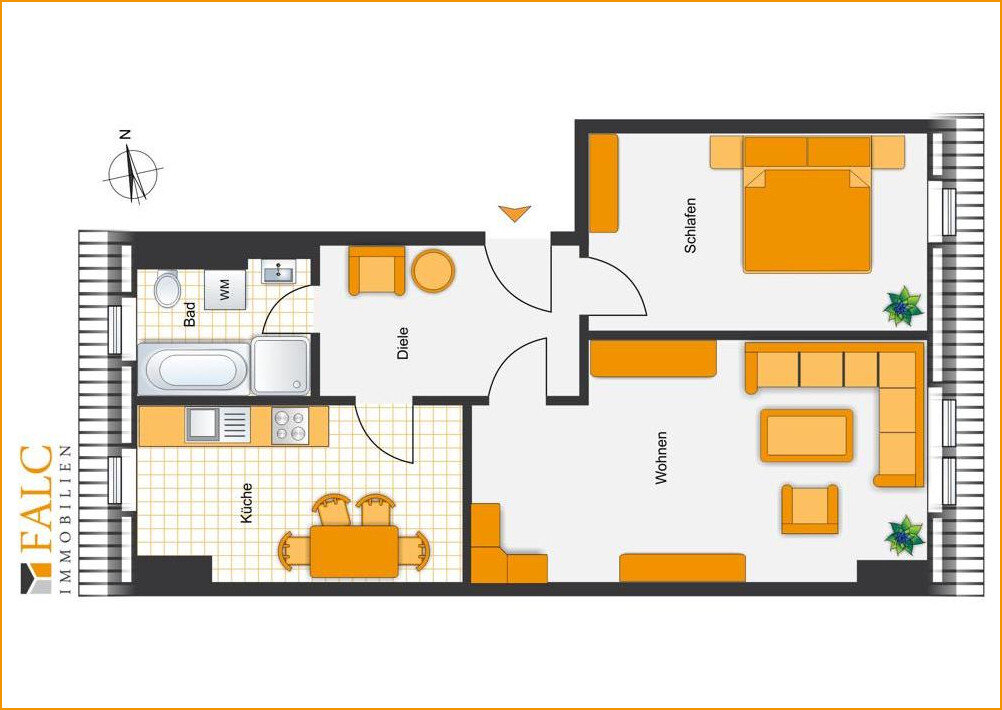 Wohnung zur Miete 425 € 2 Zimmer 54 m²<br/>Wohnfläche Strasse des Friedens 6 Radeberg Radeberg 01454