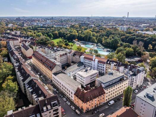 Bürofläche zur Miete provisionsfrei 13,50 € 235 m² Bürofläche Wiesentalstraße 34 St Johannis Nürnberg 90419
