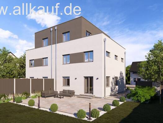Doppelhaushälfte zum Kauf provisionsfrei 359.999 € 4 Zimmer 169 m² 432 m² Grundstück Amrichshausen Künzelsau 74653