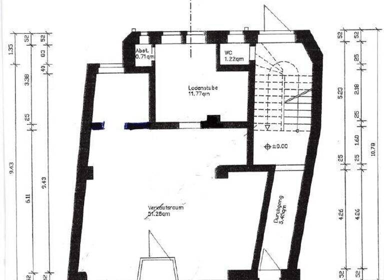 Ladenfläche zur Miete provisionsfrei 575 € 65 m² Verkaufsfläche Zschochernstraße 39 Innenstadt Gera 07545