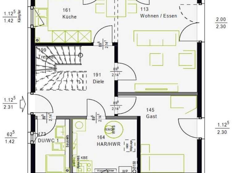 Einfamilienhaus zum Kauf - Erstbezug provisionsfrei 731.909 € 5 Zimmer 134 m² 500 m² Grundstück Walchensee 82432