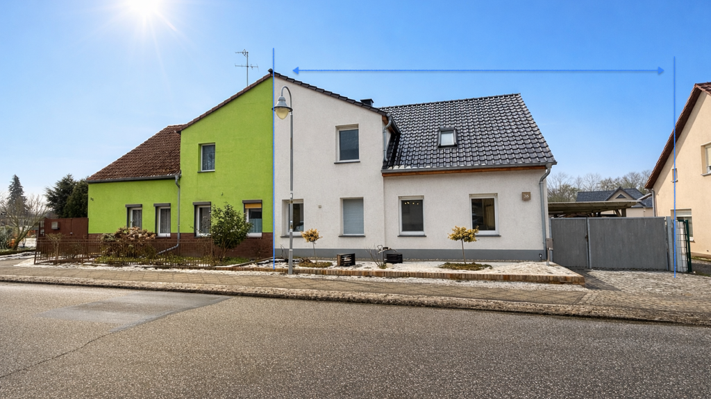 Doppelhaushälfte zum Kauf provisionsfrei 365.000 € 3 Zimmer 137 m² 244 m² Grundstück Ketzin Ketzin/Havel 14669