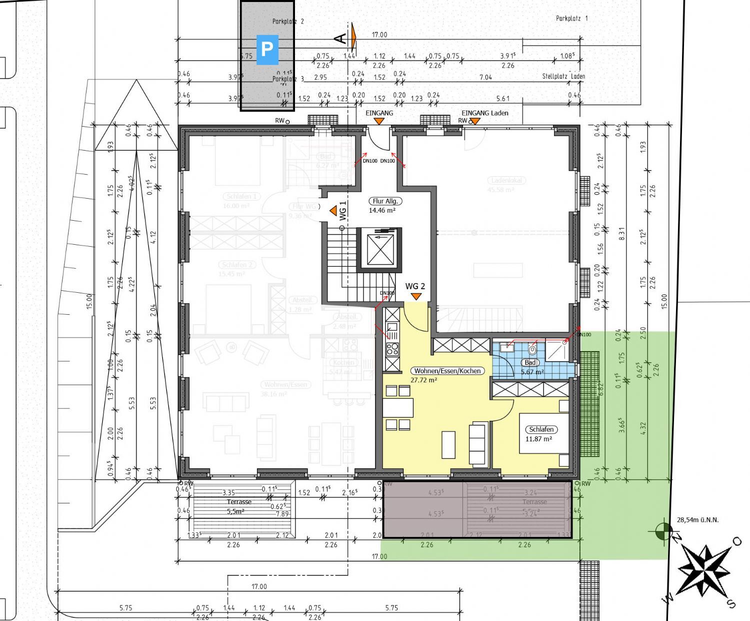 Terrassenwohnung zum Kauf 249.000 € 2 Zimmer 48,7 m²<br/>Wohnfläche Laboe 24235