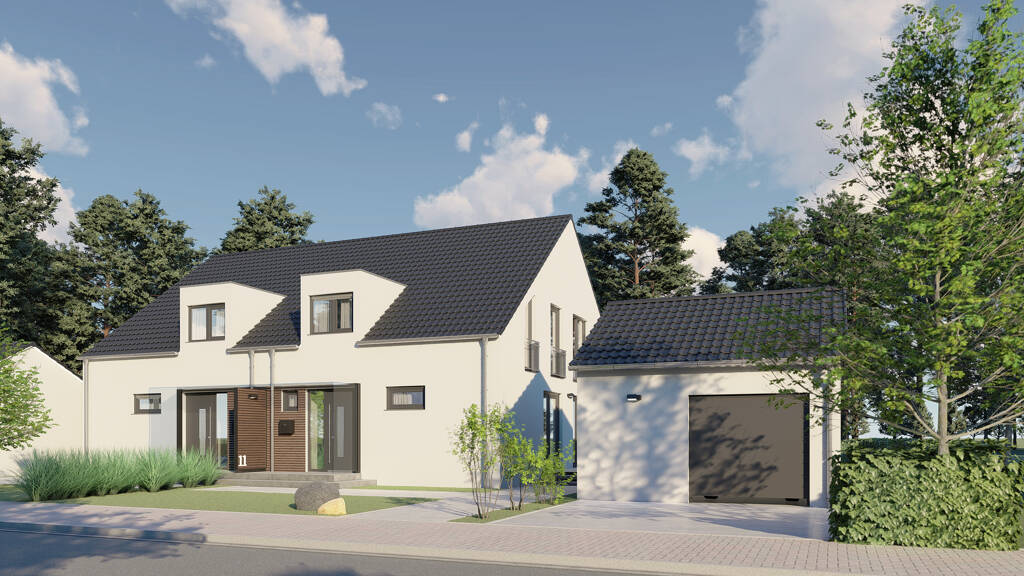 Doppelhaushälfte zum Kauf provisionsfrei 433.000 € 6 Zimmer 145 m² 1.210 m² Grundstück frei ab sofort Elling Wittibreut 84384