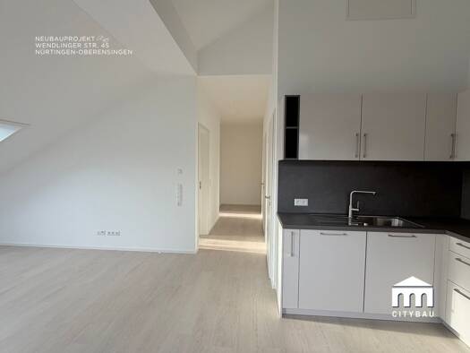 Wohnung zur Miete - Erstbezug 1.069 € 3,5 Zimmer 72,7 m² Geschoss 2/2 frei ab sofort Wendlinger Straße 45 Oberensingen Nürtingen 72622