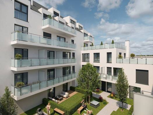 Wohnung zum Kauf - Neubau provisionsfrei als Kapitalanlage geeignet 328.000 € 2 Zimmer 57,9 m² Gasborn 5-7 Aachen 52062