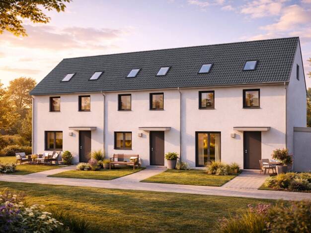 Reihenendhaus zum Kauf - Erstbezug provisionsfrei 1.046.000 € 6 Zimmer 140 m² 288 m² Grundstück frei ab 01.10.2027 Geltinger Straße 3 Wolfratshausen Wolfratshausen 82515