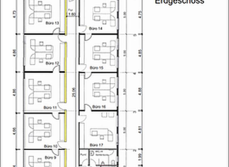 Bürofläche zur Miete provisionsfrei 215 m² Bürofläche Daimlerstraße 5-8 Hörstel 48477