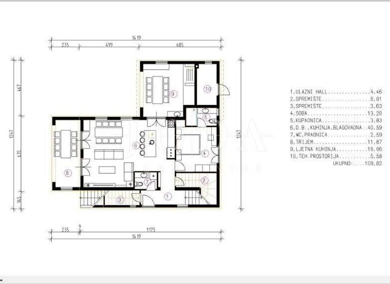 Einfamilienhaus zum Kauf 895.000 € 5 Zimmer 632 m² Grundstück Malinska-Dubasnica 51511