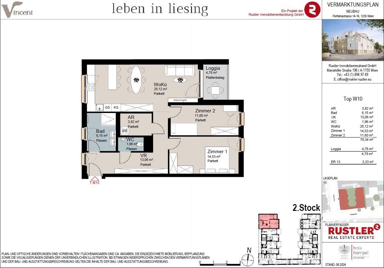 Wohnung zum Kauf 439.000 € 3 Zimmer 79,3 m²<br/>Wohnfläche Wien 1230