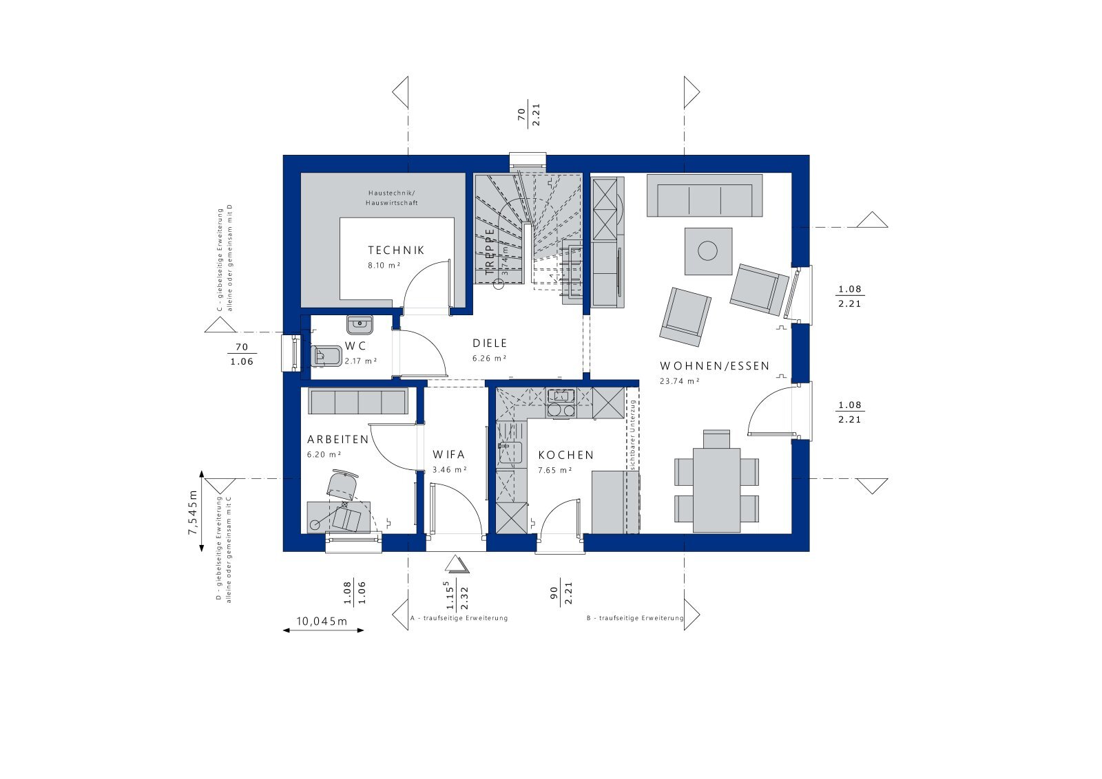 Einfamilienhaus zum Kauf 360.000 € 5 Zimmer 120 m²<br/>Wohnfläche 600 m²<br/>Grundstück Rolfshagen Auetal 31749