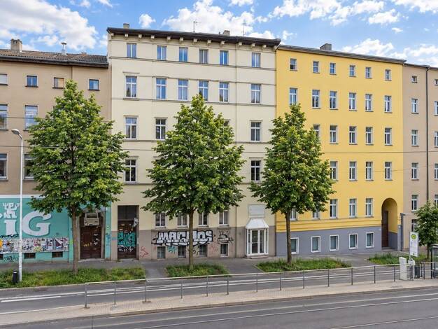 Wohnung zur Miete 599 € 3 Zimmer 66 m² 2. Geschoss Reilstraße 123 Paulusviertel Halle (Saale) 06114