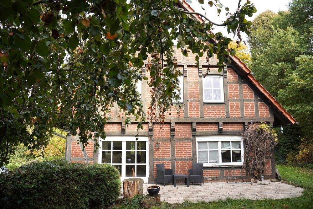 Immobilie in Damme - Idyllisches Fachwerk-Juwel in Hanglage - Liebhaberobjekt im Grünen - Bild 4