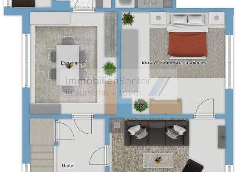 Doppelhaushälfte zur Miete 990 € 4 Zimmer 112 m² 260 m² Grundstück frei ab 15.03.2026 Wümmingen Ottersberg / Wümmingen 28870