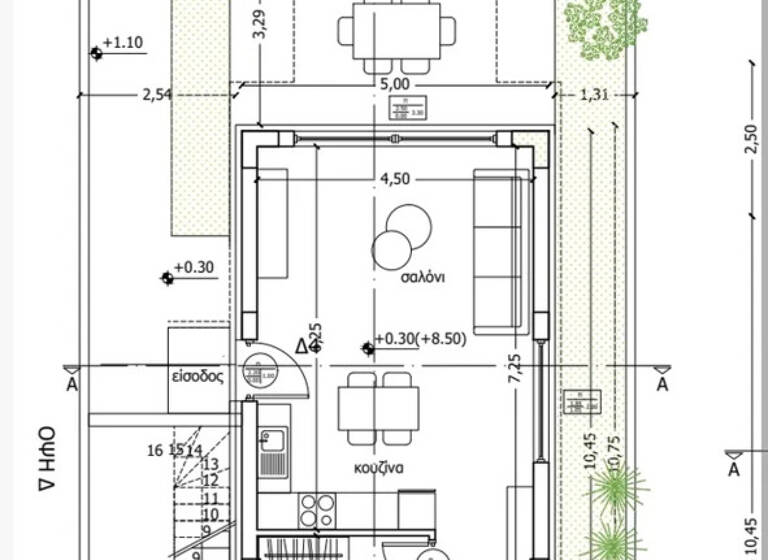 Studio zum Kauf 190.000 € 2 Zimmer 54 m² EG Kavala