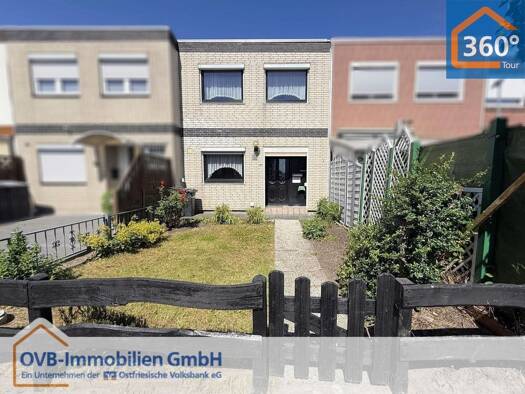 Reihenmittelhaus zum Kauf 114.500 € 4 Zimmer 89,9 m² 147 m² Grundstück frei ab sofort Borssum/Hilmarsum Emden 26725