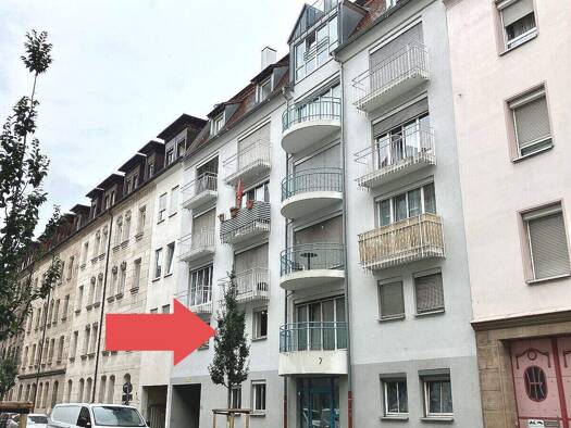 Studio zum Kauf 99.000 € 1 Zimmer 1. Geschoss Gostenhof Nürnberg 90429