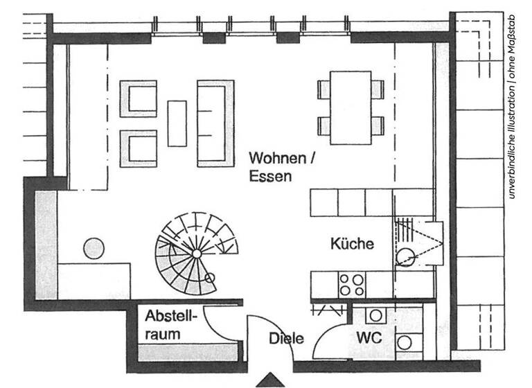 Maisonette zur Miete 780 € 2 Zimmer 71 m² frei ab 01.03.2026 Öhringen 74613