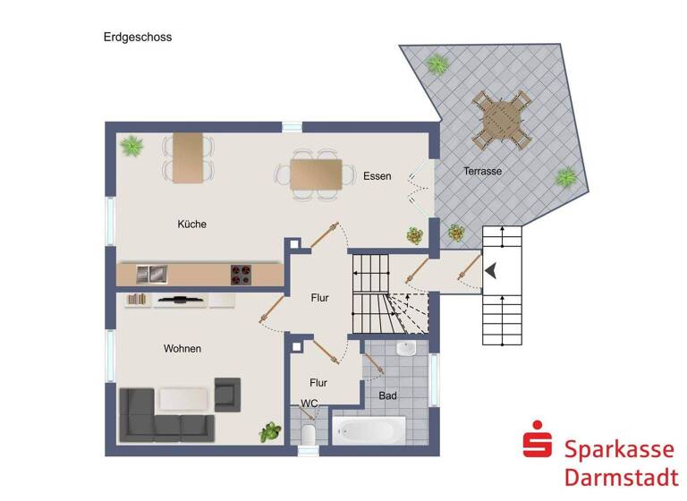 Einfamilienhaus zum Kauf 340.000 € 5 Zimmer 103,2 m² 405 m² Grundstück Hahn Pfungstadt 64319