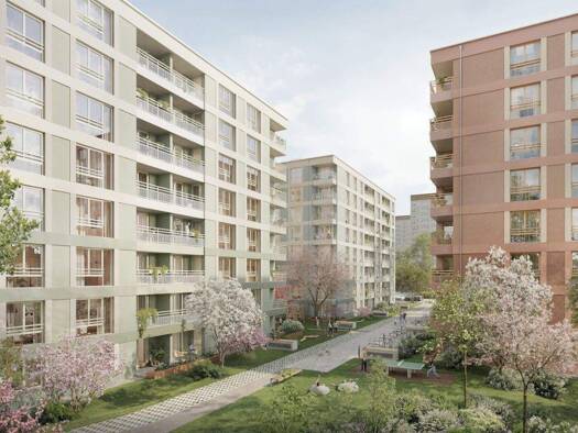 Wohnung zum Kauf - Neubau provisionsfrei 479.000 € 3 Zimmer 79,5 m² Semmelweisstraße 9 Zentrum-Südost Leipzig 04103