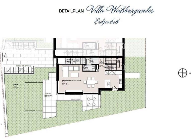 Doppelhaushälfte zum Kauf - Erstbezug 1.285.000 € 5 Zimmer Feldergasse Klosterneuburg 3400