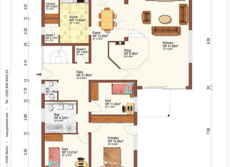 Einfamilienhaus zum Kauf 690.000 € 8,5 Zimmer 250 m² 833 m² Grundstück Fürfeld Bad Rappenau / Fürfeld 74906
