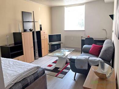 Wohnung zur Miete Wohnen auf Zeit 590 € 1 Zimmer 28 m² frei ab 01.09.2025 Erfurt 99099