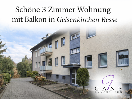 Wohnung zur Miete 469 € 3 Zimmer 70 m² 1. Geschoss frei ab sofort Buchenstraße 42 Resse Gelsenkirchen 45892