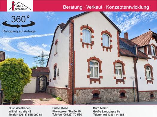 Doppelhaushälfte zum Kauf 680.000 € 5 Zimmer 160 m² 491 m² Grundstück Eltville Eltville am Rhein 65343