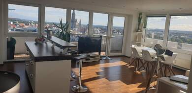 Wohnung zur Miete 1.550 € 2,5 Zimmer 85 m² Geschoss 17/22 Schillerstr. Ulm 89077